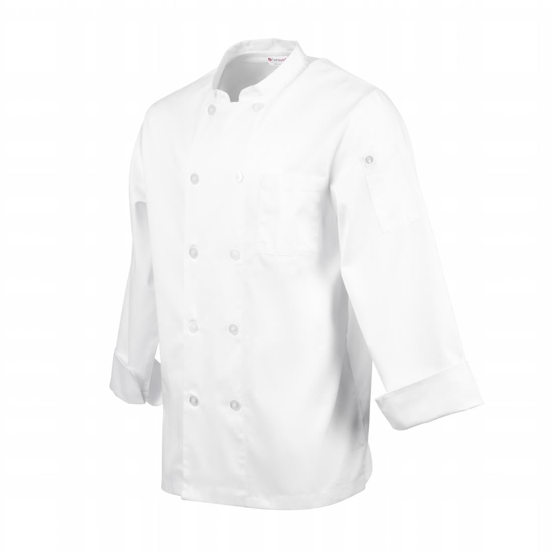 A371-S Chef Works Le Mans unisex koksbuis wit S