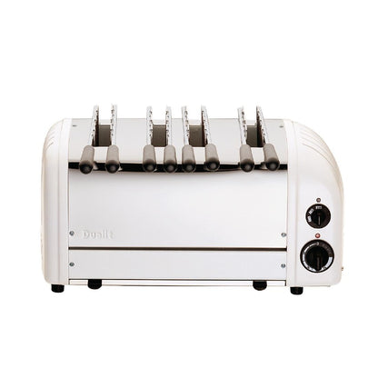 E977 Dualit sandwich toaster 4 sleuven wit 41034