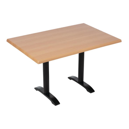 CW130 Bolero rechthoekig tafelblad beuken