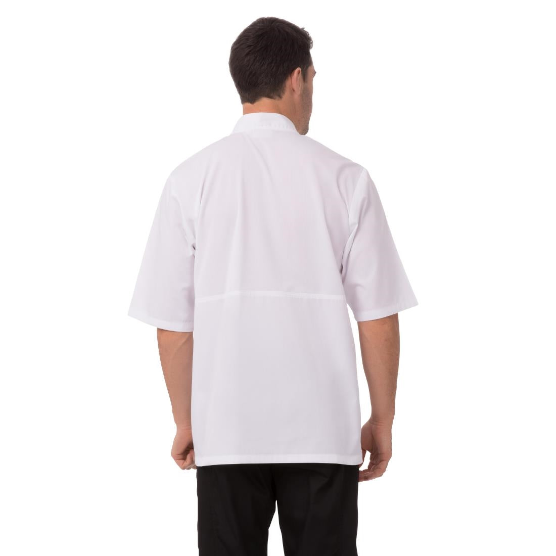 A914-XS Chef Works Montreal Cool Vent unisex koksbuis wit XS