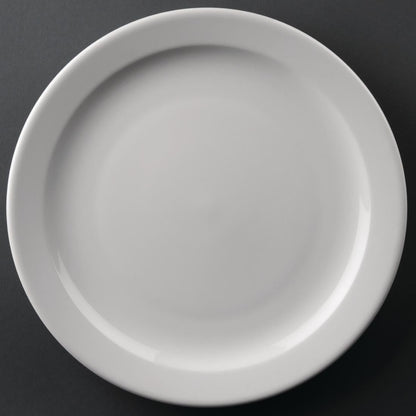 CF364 Olympia Athena Borden Met Smalle Rand 25,4cm (12 Stuks)