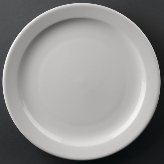 CF364 Olympia Athena Borden Met Smalle Rand 25,4cm (12 Stuks)