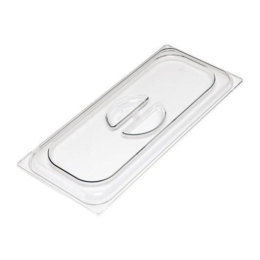 GN639 Gastro M polycarbonaat deksel voor ijs-uitschepbak