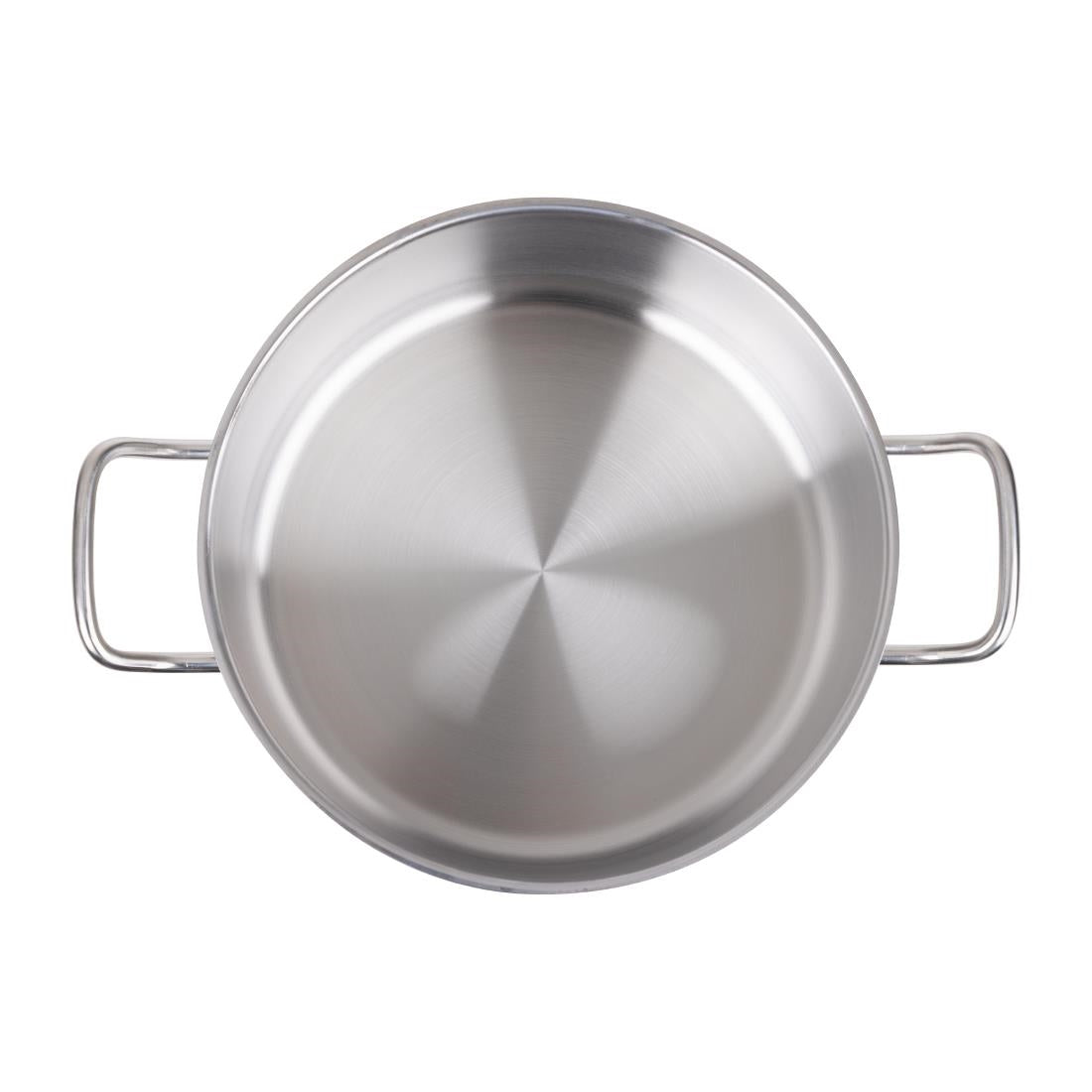 T177 Vogue RVS inductie kookpan 28cm 7,5Ltr