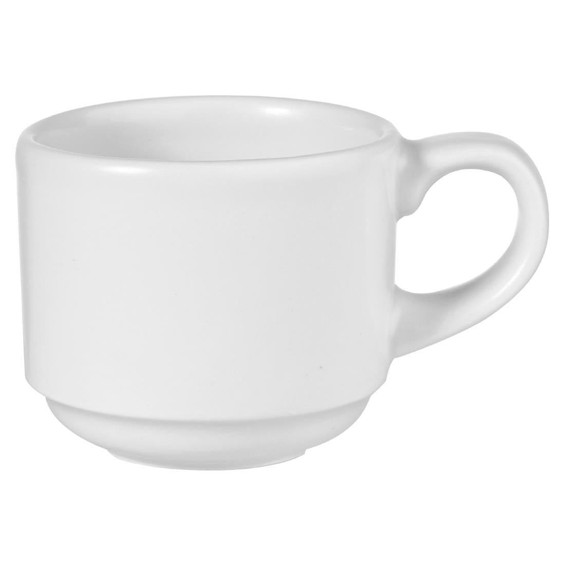 FF634 Churchill White Stapelbaar Kopje 85ml (12 stuks)
