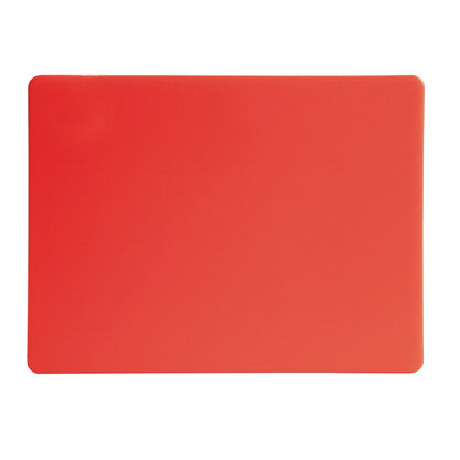 GH794 Hygiplas LDPE snijplank rood 30,5x22,9x1,2cm