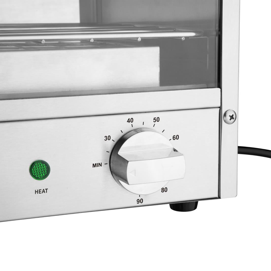 CJ559 Buffalo Economy warmhoudvitrine voor 60 producten