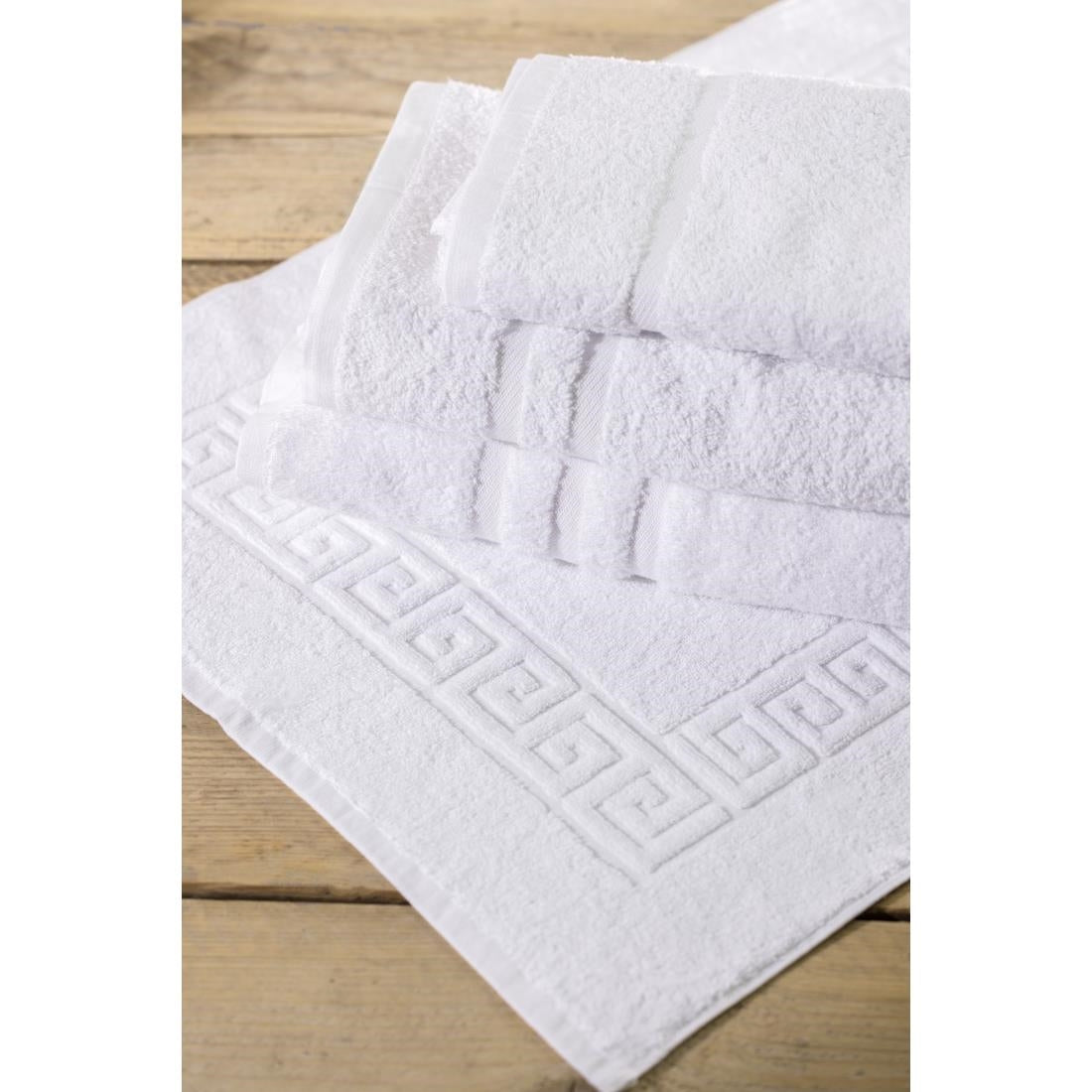 HR081 Mitre Comfort Nova Badmat Wit