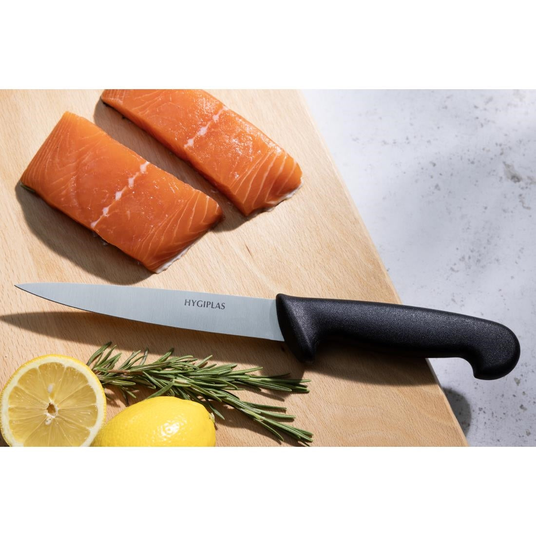 C266 Hygiplas fileermes 15cm zwart