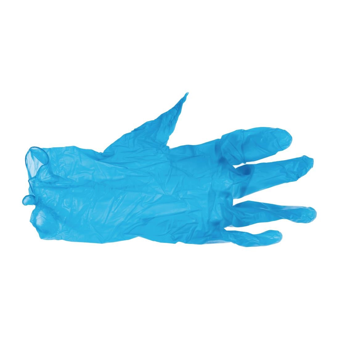 CF403-S Hygiplas vinyl handschoenen blauw poedervrij S (100 stuks)