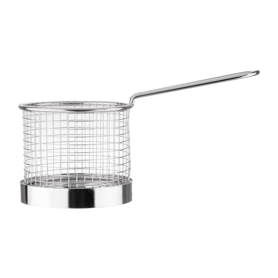 GG875 Olympia RVS fritesmand met handgreep 9,5cm