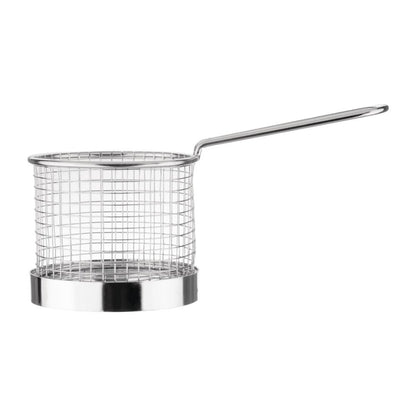 GG875 Olympia RVS fritesmand met handgreep 9,5cm