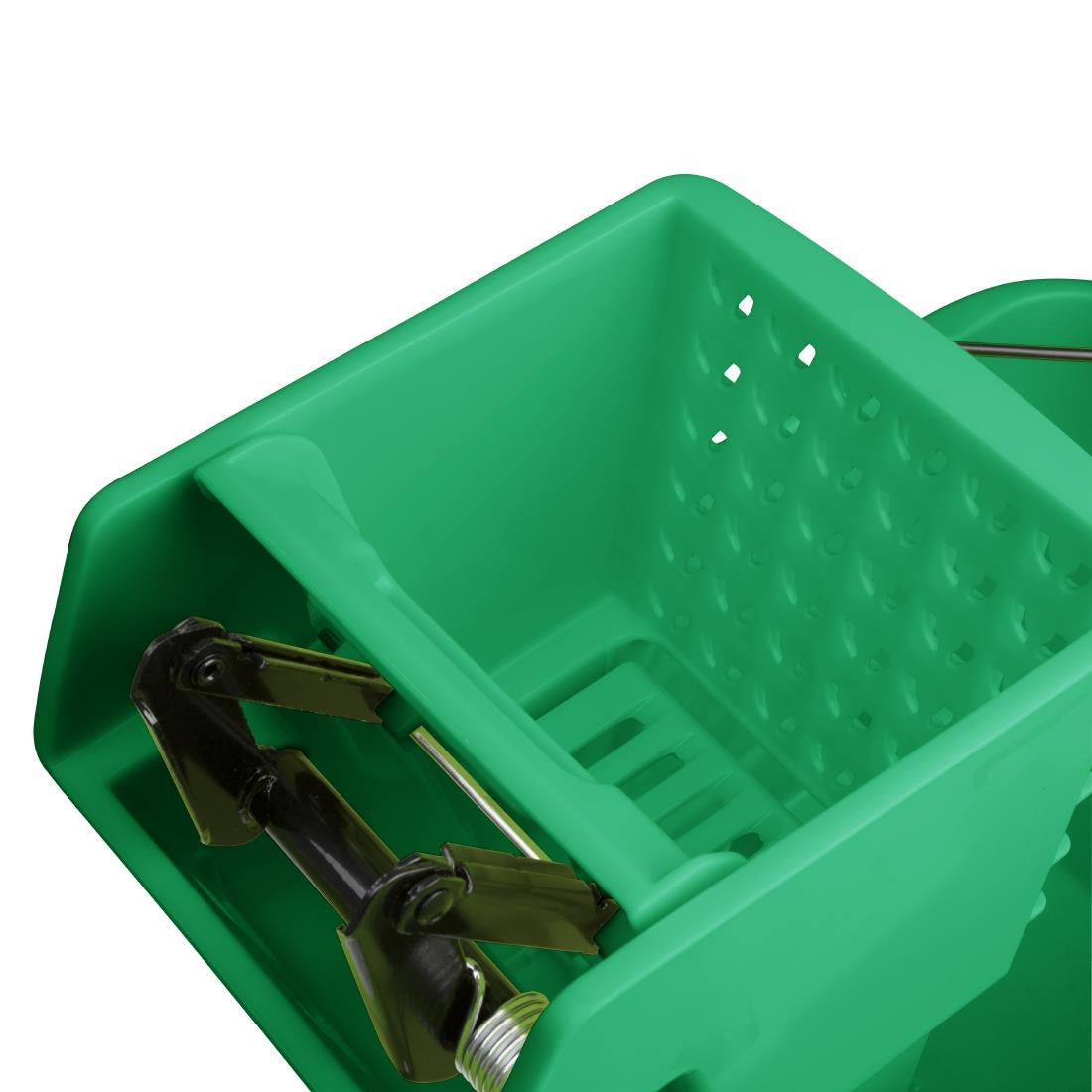 FW867 Jantex 30Ltr Dweil En Emmer Met Voetpedaalontgrendeling - Groen