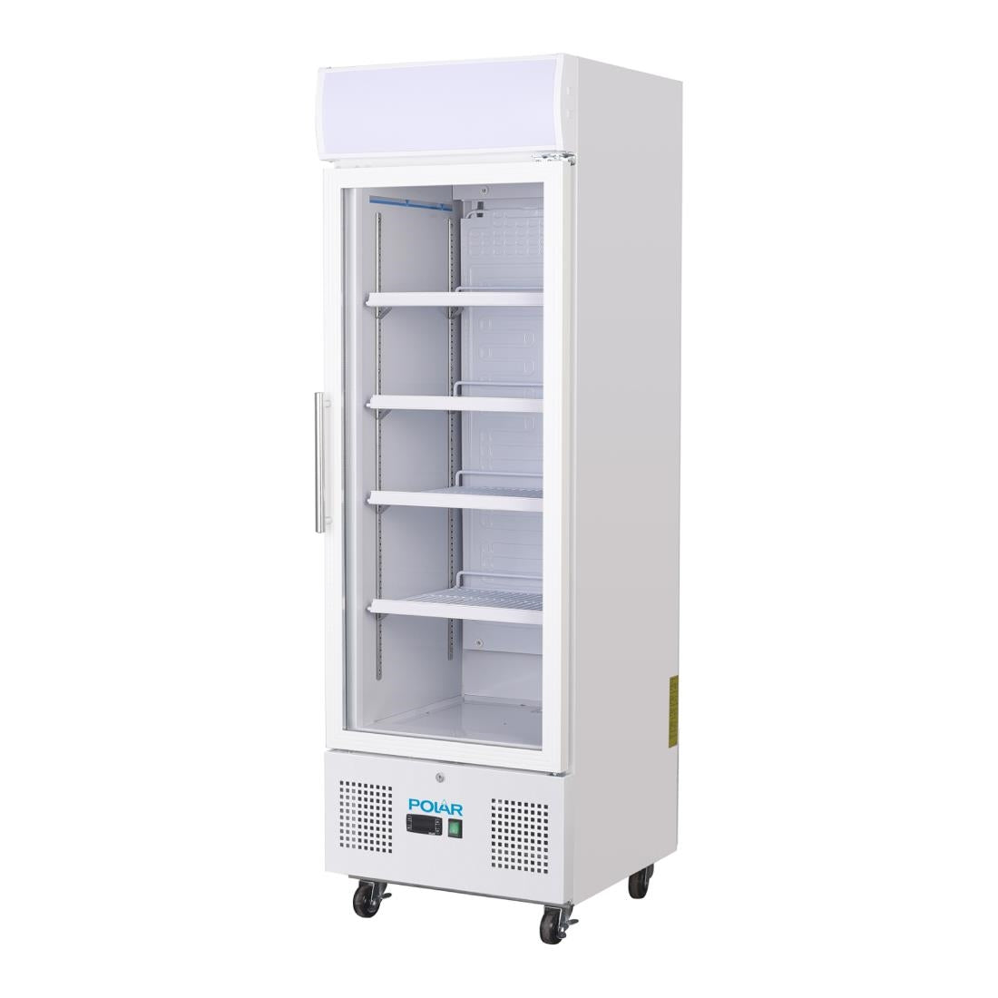 DM075 Polar G-serie display koeling 218L wit