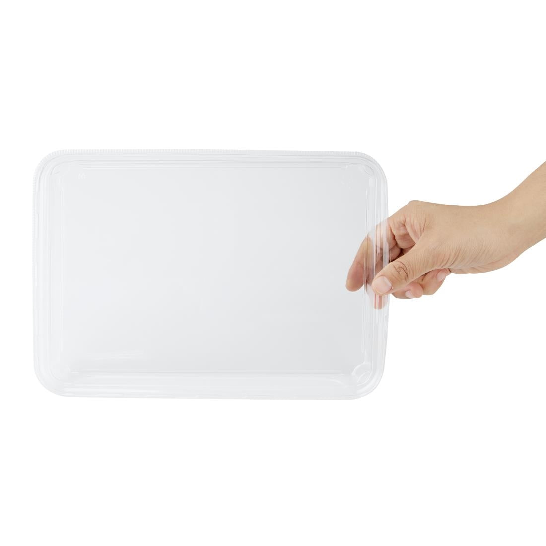 HX295 Fiesta Recycleerbare Pet-Deksels Voor Nr. 7 Sushi Schalen (300 stuks)