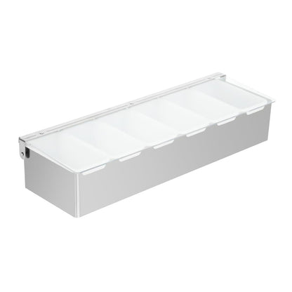 K489 Olympia ingrediëntenbak met 6 bakjes