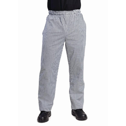 DL712-S Whites Vegas unisex koksbroek zwart-wit geruit S