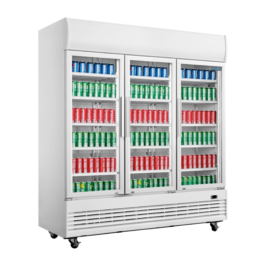 GE769 Polar G-serie driedeurs displaykoeling 1300L