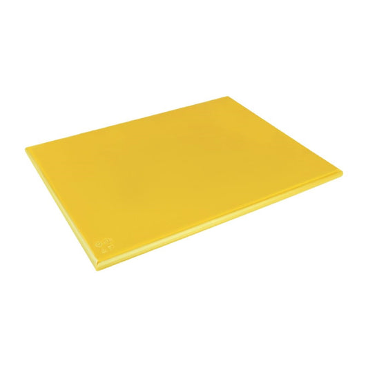 J045 Hygiplas HDPE snijplank geel 600x450x25mm