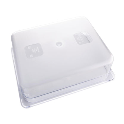 U229 Vogue polycarbonaat 1/2 gastronorm container 100mm transparant