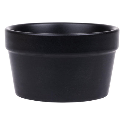 DK830 Olympia stapelbare ramekin mat zwart 77x45mm (6 stuks)