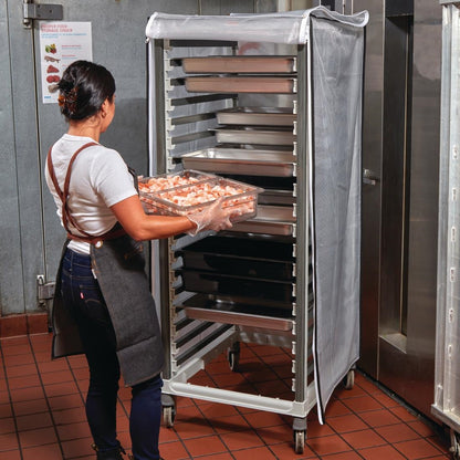 FP467 Cambro GN 2/1 trolley 18 etages voor 36x 1/1 GN bakken