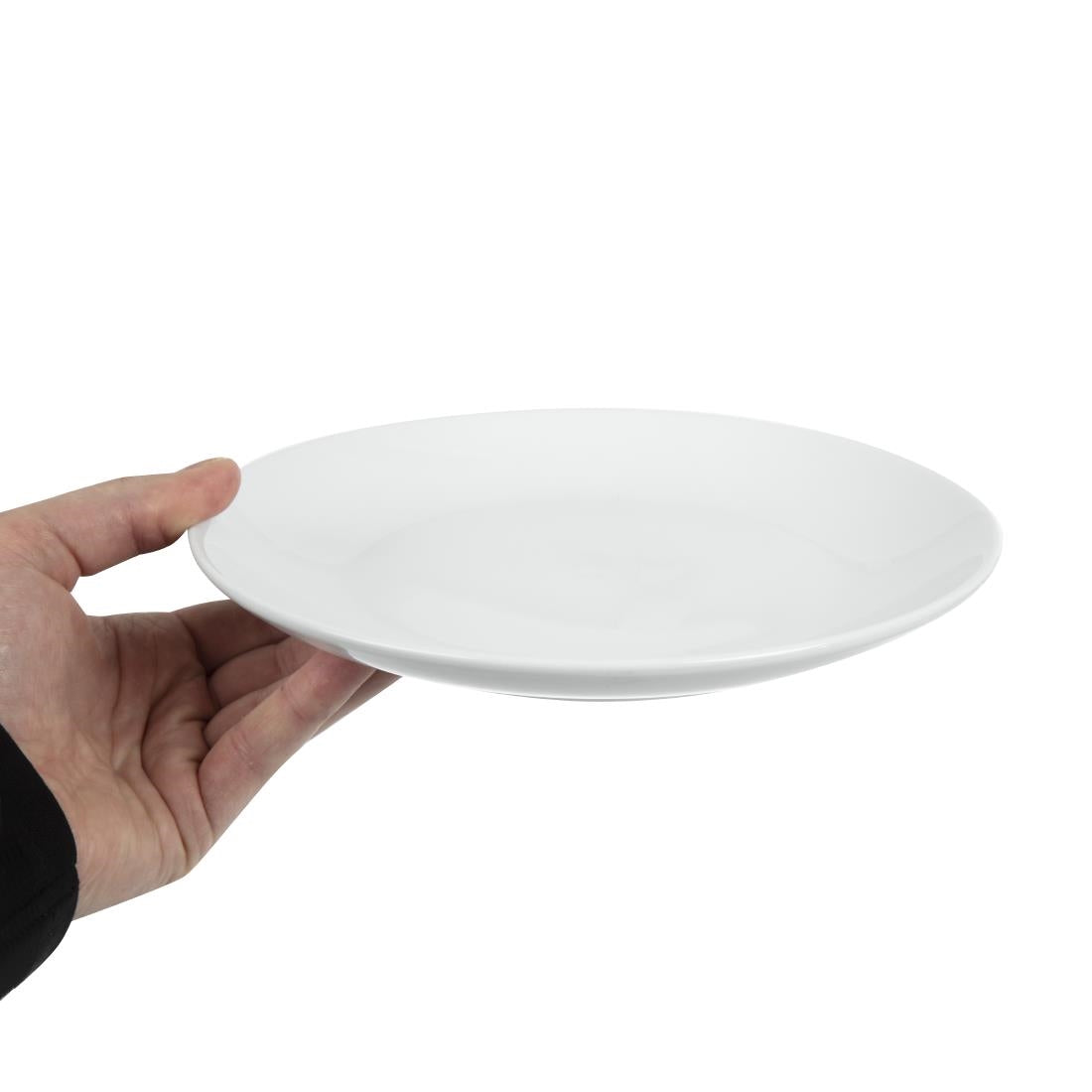 U078 Olympia Whiteware Coupeborden 23cm (12 Stuks)