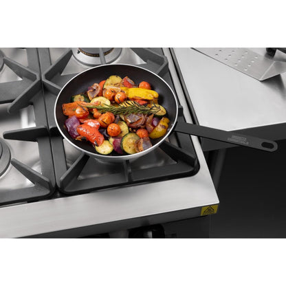 HX968 Nisbets Essentials Aluminium Anti-aanbak Teflon Koekenpan 24cm