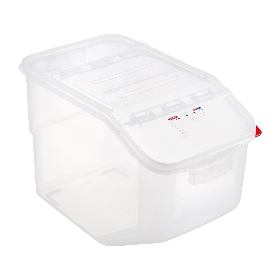 CR975 Araven transparante ingrediëntenbak 50Ltr