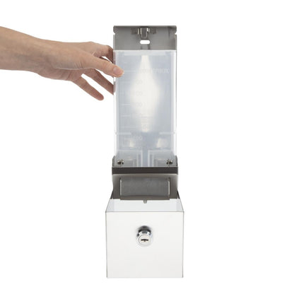 GJ034 Jantex roestvrijstalen zeepdispenser 1 liter