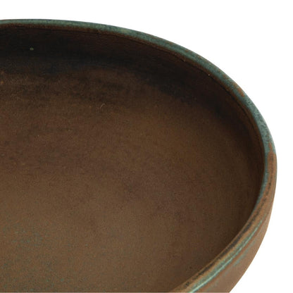 FA327 Olympia Canvas diepe coupe borden donkergroen 23cm (6 stuks)