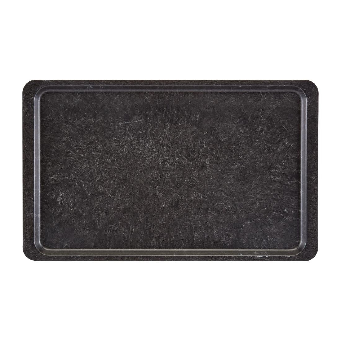 CJ639 Cambro Versa polyester dienblad glad 53 x 32,5cm houtskool