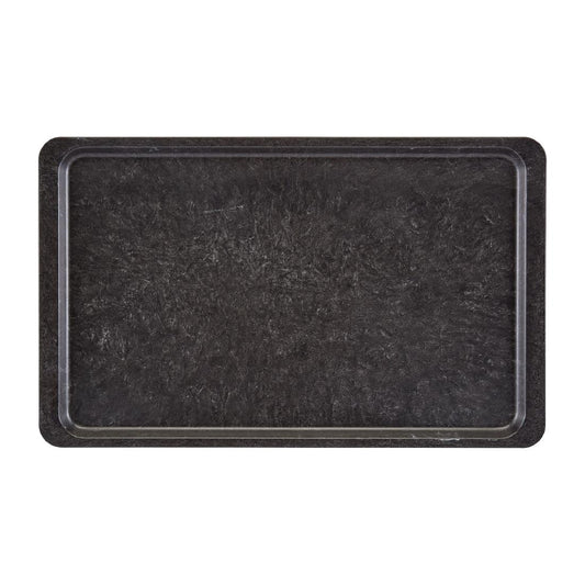 CJ639 Cambro Versa polyester dienblad glad 53 x 32,5cm houtskool