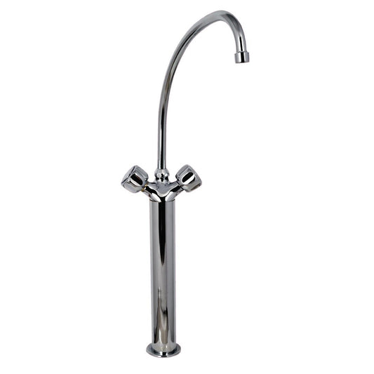 DY382 Gastro M heavy duty monobloc mengkraan met draaiknoppen, 40cm kolom en 30cm kraan
