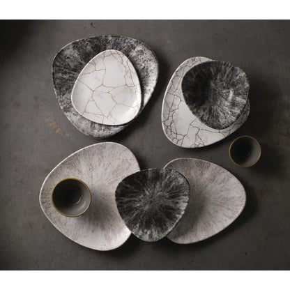 FR060 Churchill Studio Prints Kintsugi Agate Grey Lotus Borden 228mm (12 stuks)