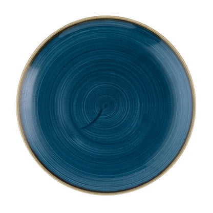 HR382 Churchill Stonecast Java Blue Evolve Coupe Bord 22cm (12 stuks)