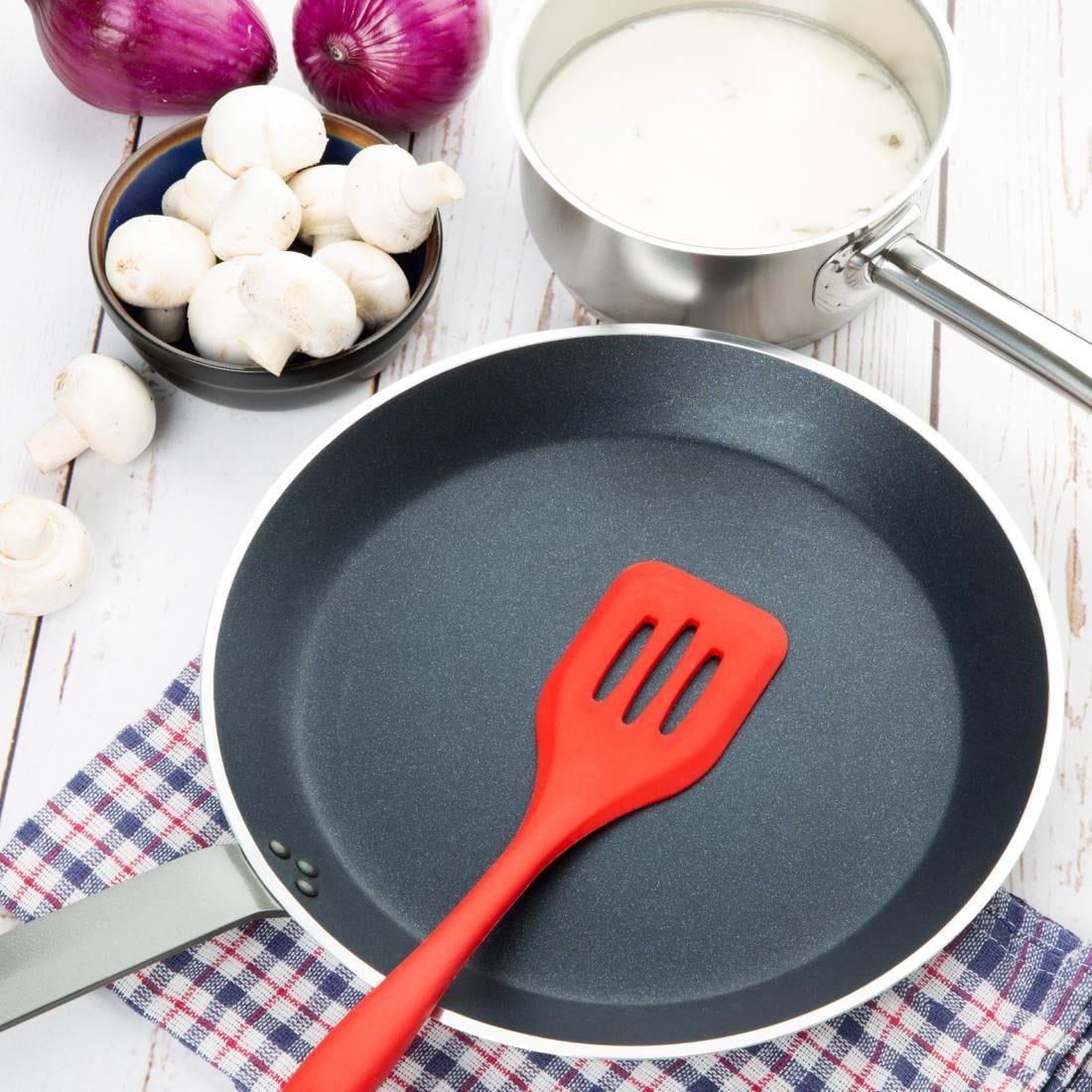CN940 Vogue platinum plus geanodiseerd aluminium anti-aanbak teflon crêpepan 30cm