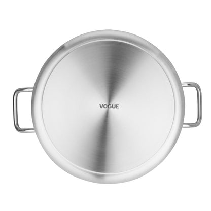 T187 Vogue RVS inductie kookpan 36cm 13Ltr