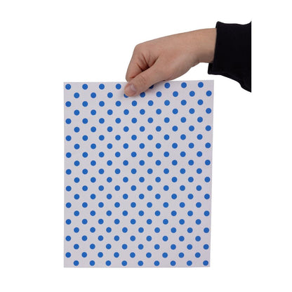 HY791 Fiesta Composteerbare Burger Wraps Blauwe Stip 250x200mm (200 stuks)