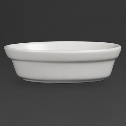 DK806 Olympia Whiteware Ovale Schaaltjes 14,5cm (6 Stuks)