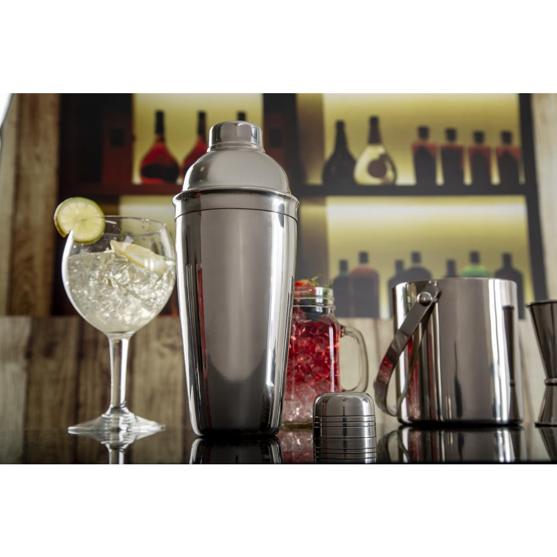 C581 Olympia cocktailshaker RVS