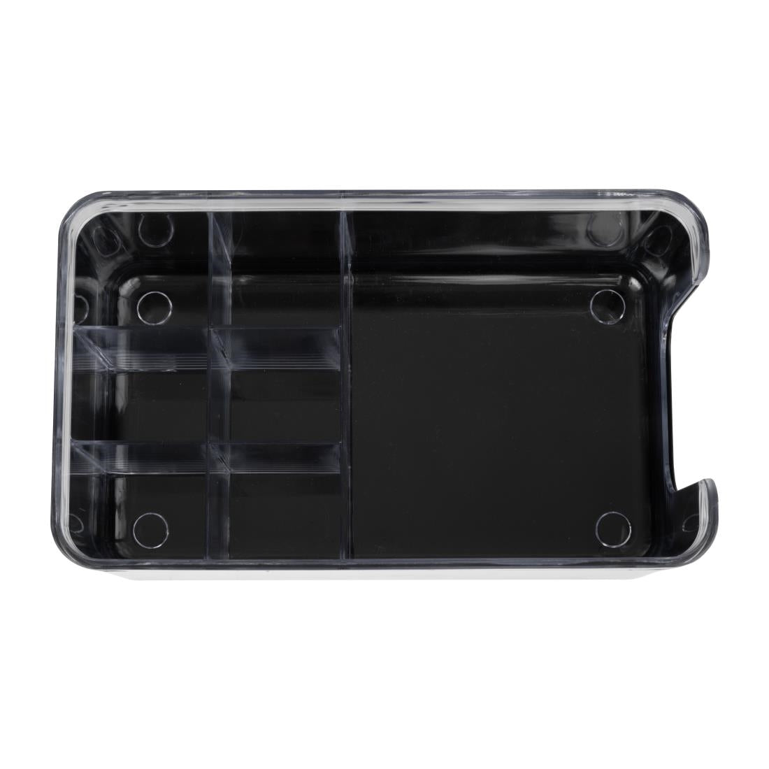 HU097 Olympia Kristallon Bar Caddy Zwart Abs