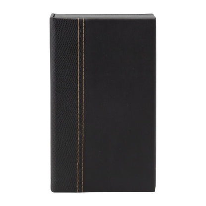 DP726 Securit trendy rekeningpresentator in leerstijl zwart