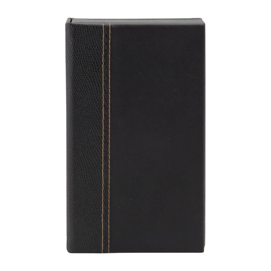 DP726 Securit trendy rekeningpresentator in leerstijl zwart