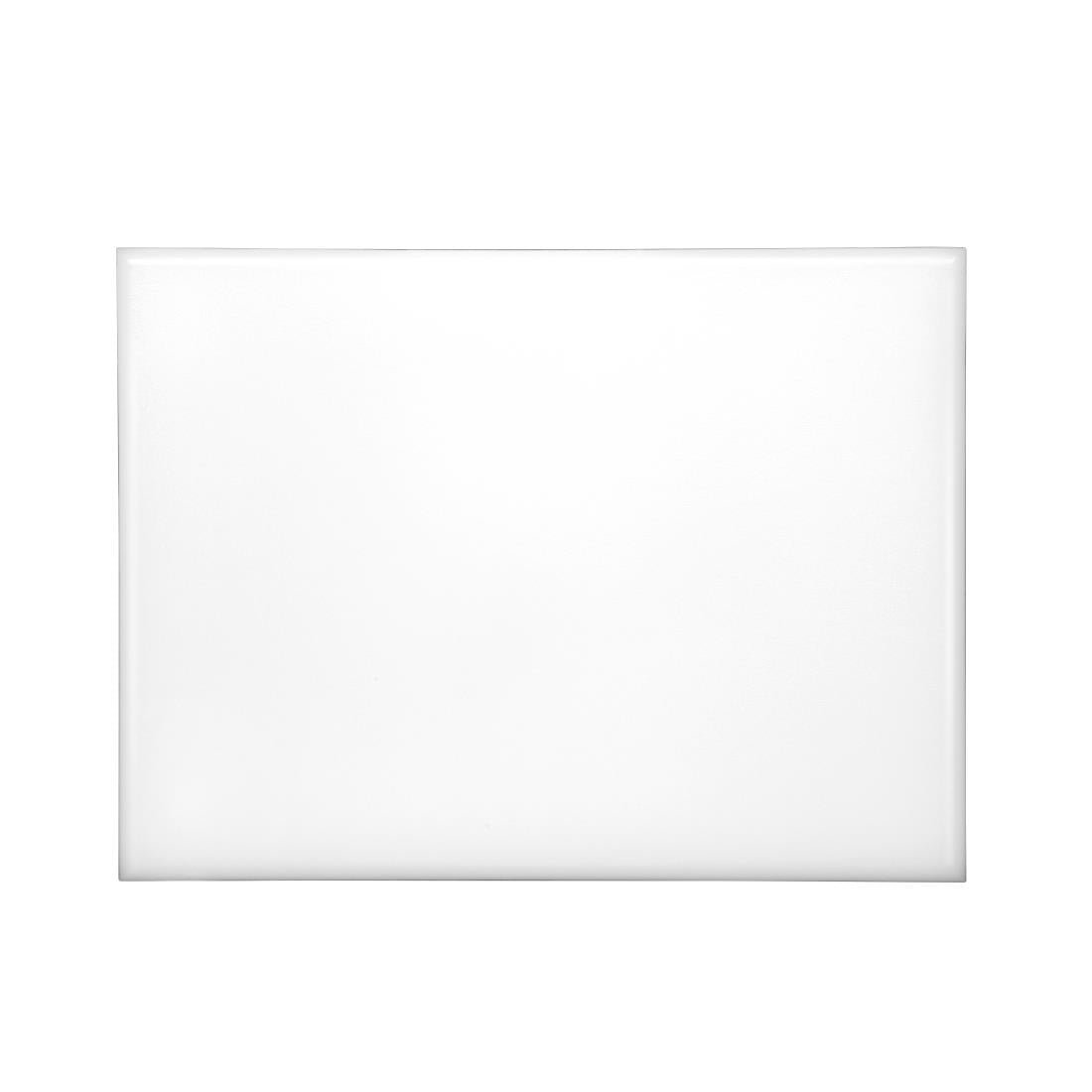 HC867 Hygiplas HDPE snijplank wit 300x225x12mm