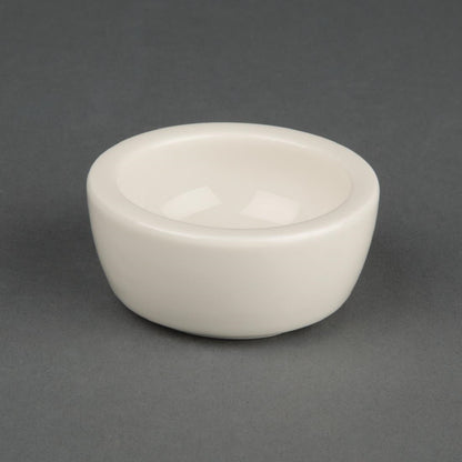 U151 Olympia Ivory boterschaaltje 5,6cm (12 stuks)