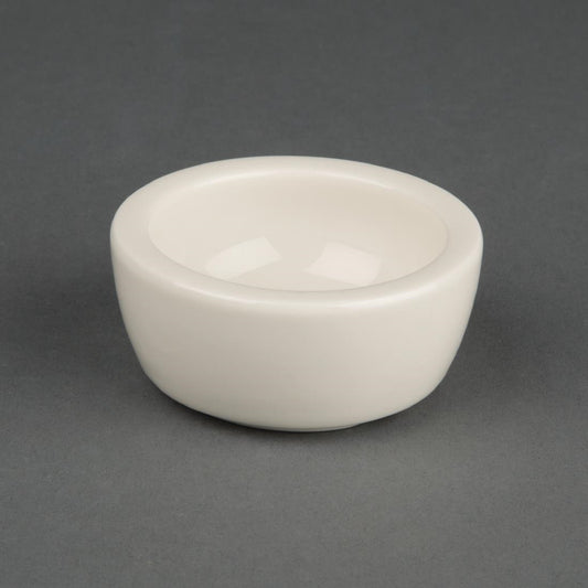 U151 Olympia Ivory boterschaaltje 5,6cm (12 stuks)