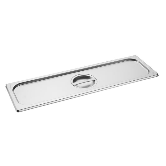 FU265 Vogue Roestvrijstalen Gastronorm 2/4 Deksel