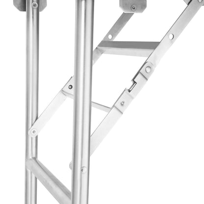 DR195 Vogue Roestvrijstalen Opklapbare Werktafel 1830x760x780
