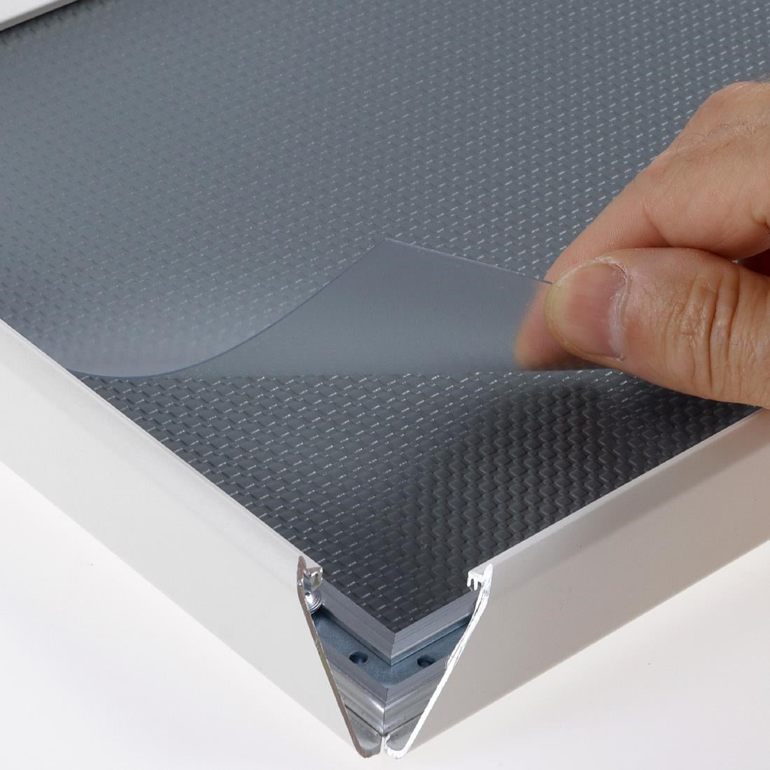 HU446 Europel Kliklijst A4 25mm Mat Wit